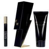 CAROLINA HERRERA BAD BOY 3PC 3.4 EDT SPR, 3.4 S/G, 10ML MINI